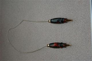 Pair of light pulls by Bernard Slingsby